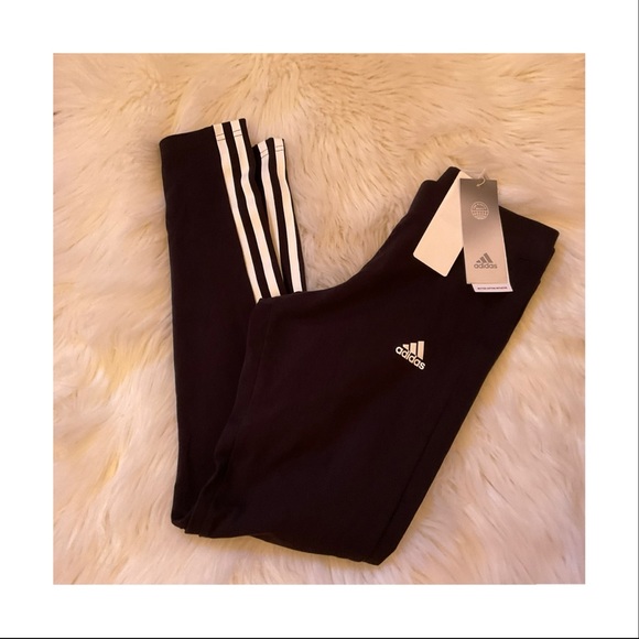 adidas Pants - Adidas 3 Stripe 7/8 Tights / Leggings - NWT - Size XS